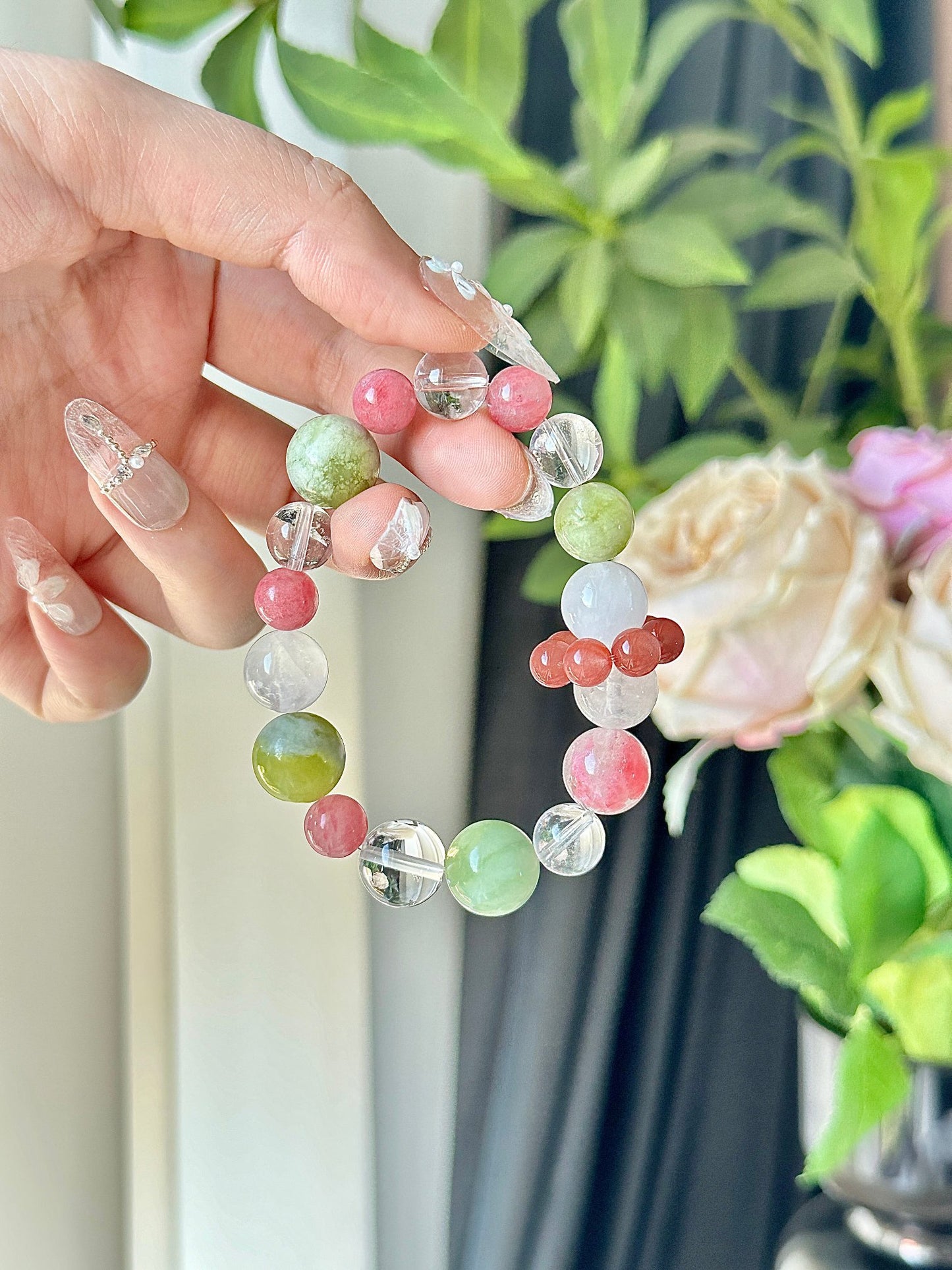 Berry - Grape Crystal Bracelet