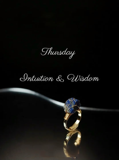 7-Day Crystal Ring Curated Set – For Every Mood