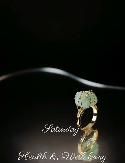 7-Day Crystal Ring Curated Set – For Every Mood