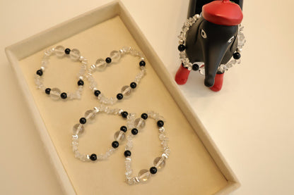 Lumina White Crystal Bracelet