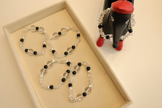 Lumina White Crystal Bracelet