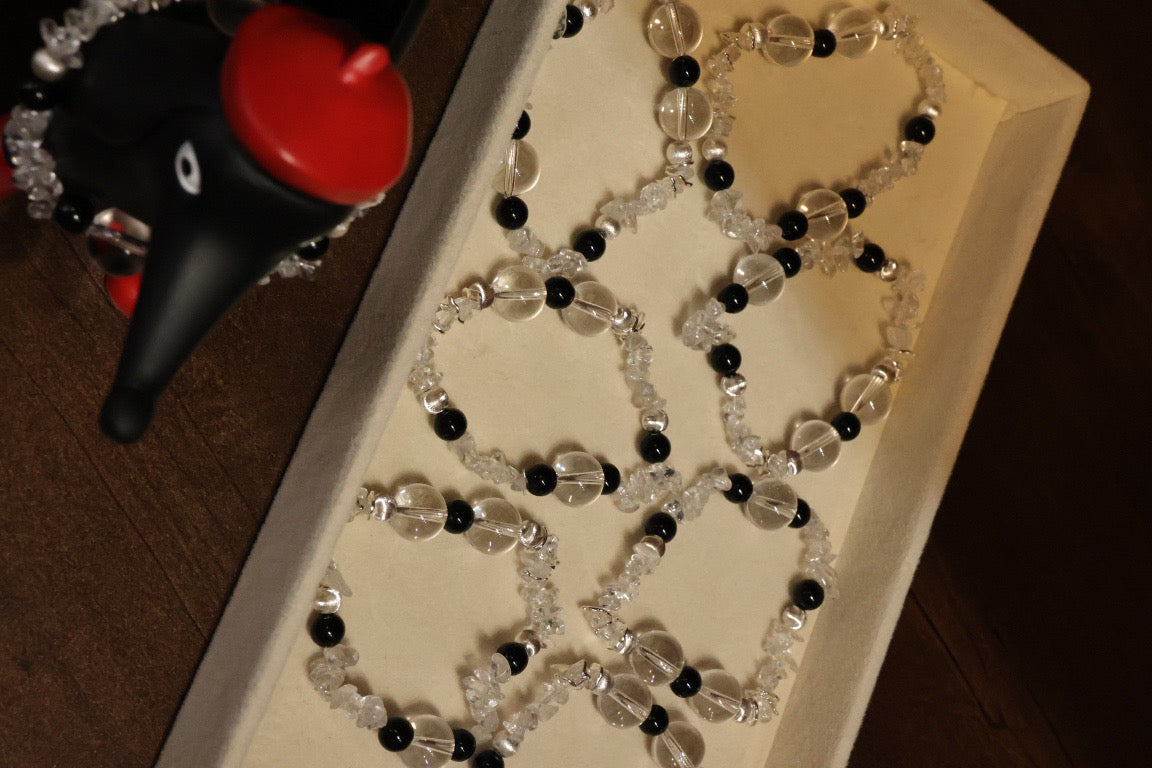 Lumina White Crystal Bracelet