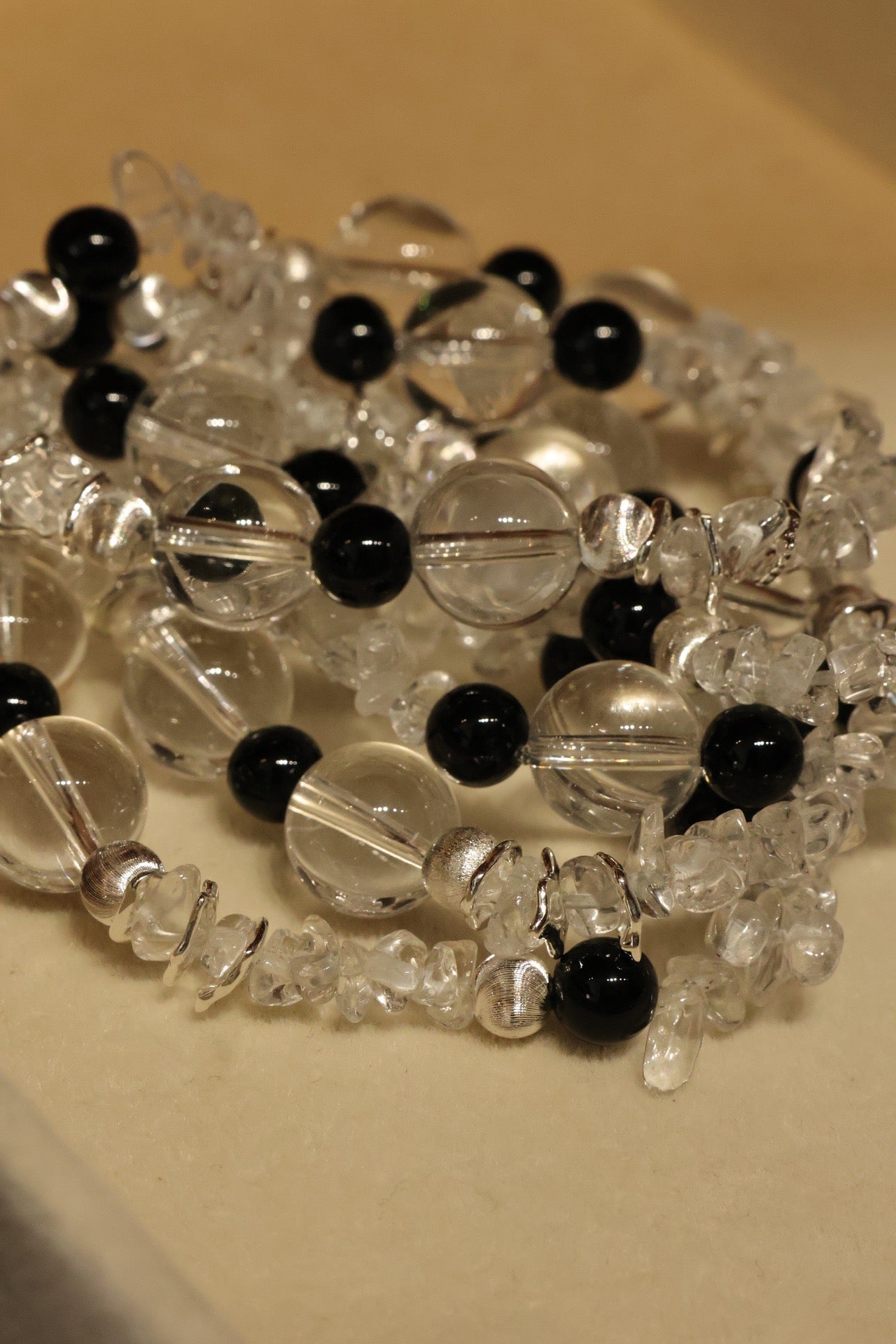 Lumina White Crystal Bracelet