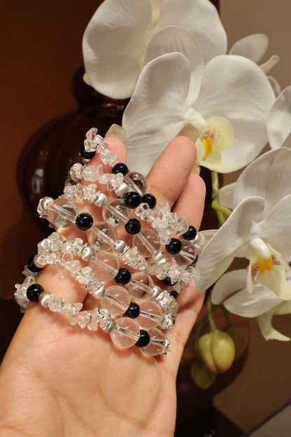Lumina White Crystal Bracelet