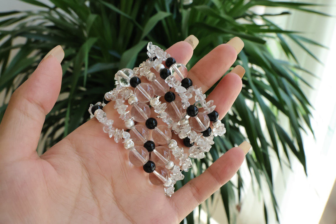 Lumina White Crystal Bracelet