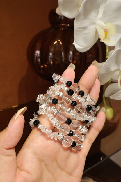 Lumina White Crystal Bracelet