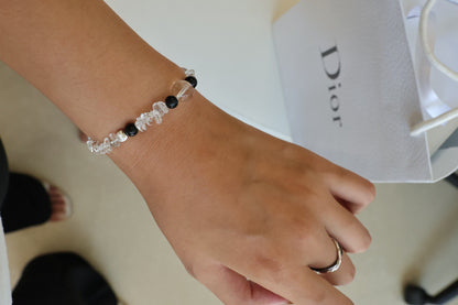 Lumina White Crystal Bracelet