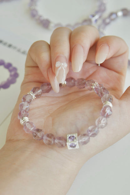 Amethyst & Zircon Bracelet