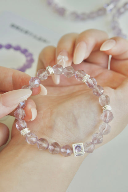 Amethyst & Zircon Bracelet
