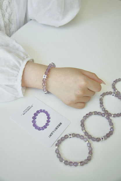 Amethyst & Zircon Bracelet