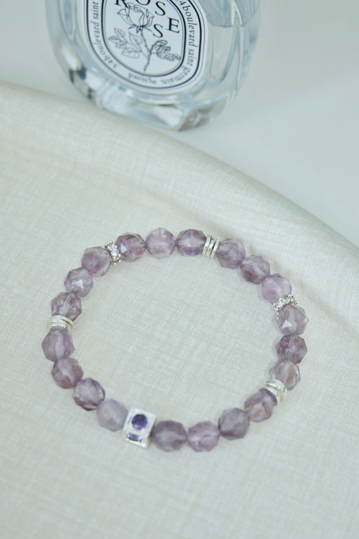 Amethyst & Zircon Bracelet