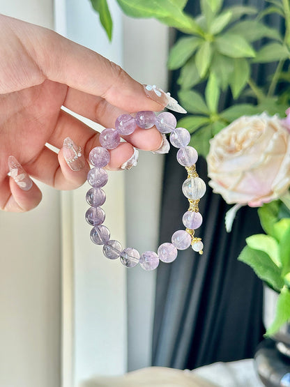 Lavender Amethyst Bracelet