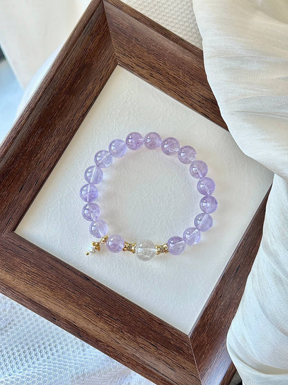 Lavender Amethyst Bracelet