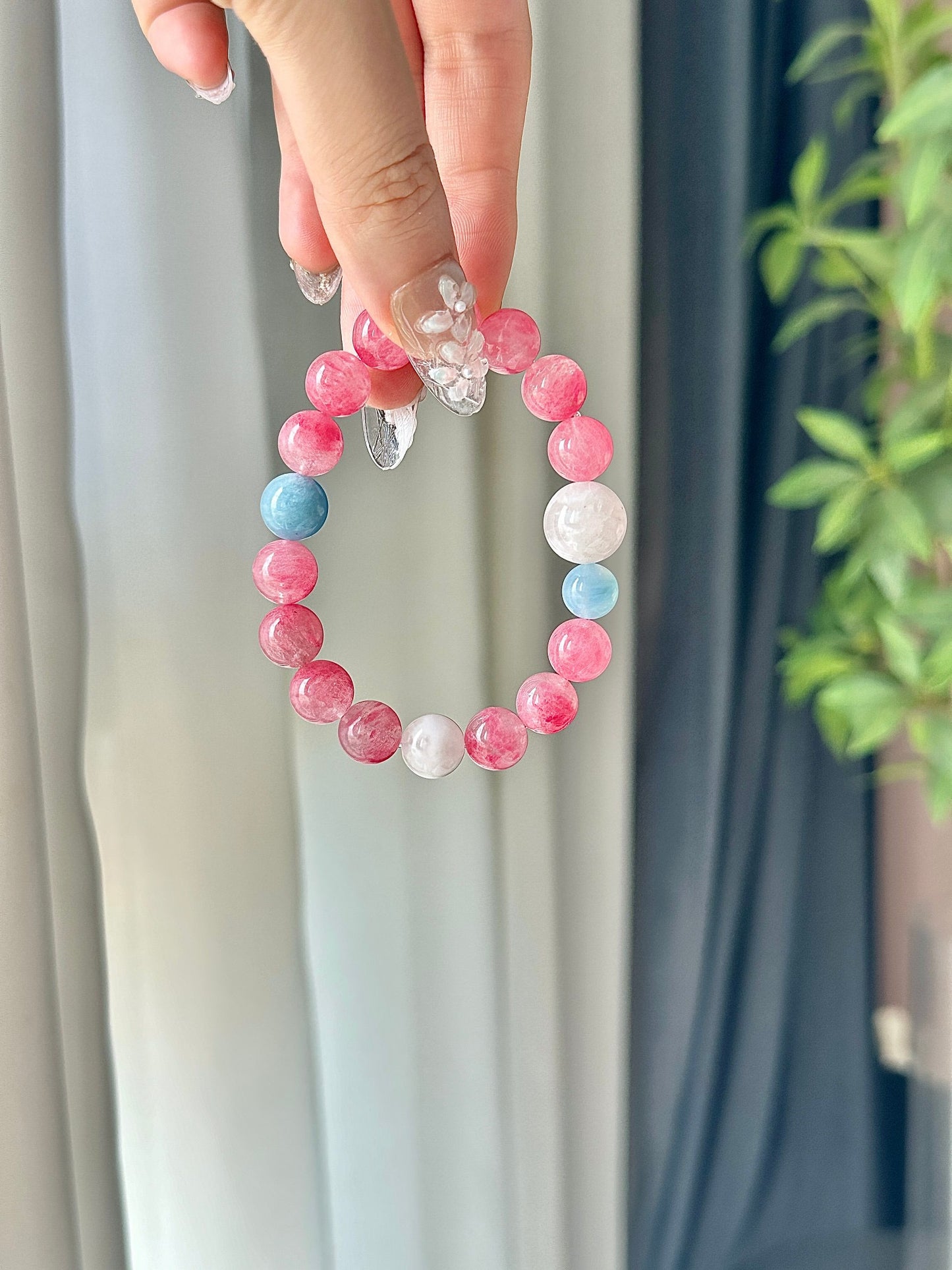 Cherry Blossom Rain Crystal Bracelet