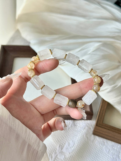 Phantom Barrel - Bead Crystal Bracelet