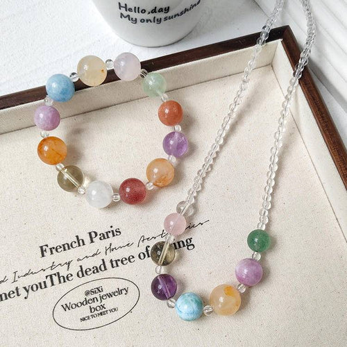 Natural Colorful Crystal Set