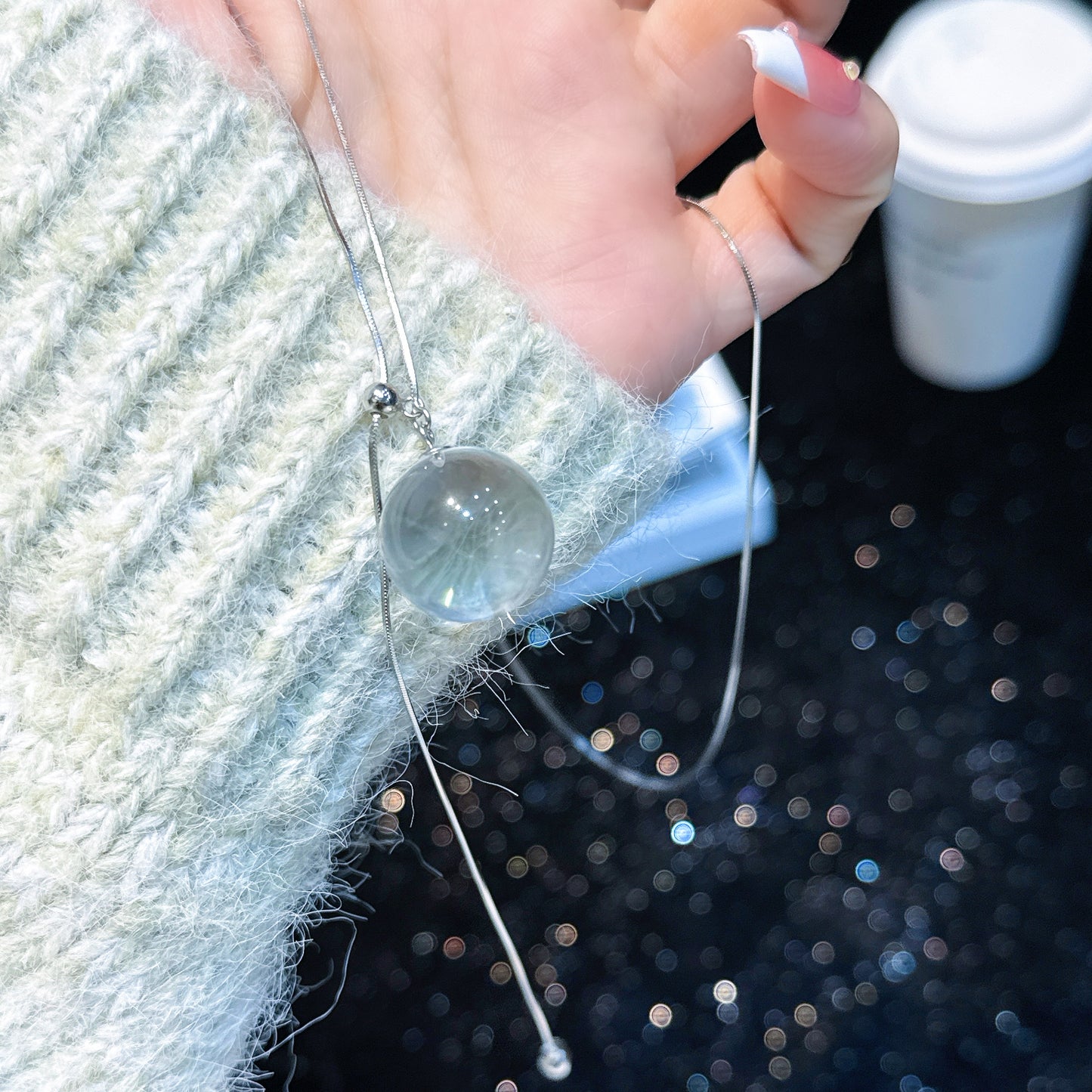 Pure Quartz Necklace