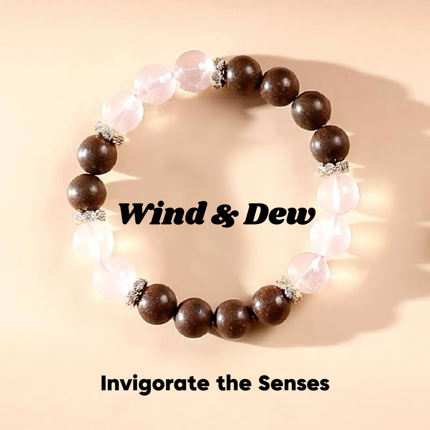 Rose Quartz - Wind&Dew Herbal Crystal Bracelet