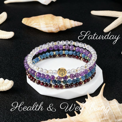 7-Day Crystal Bracelet Curated Set – For Every Mood