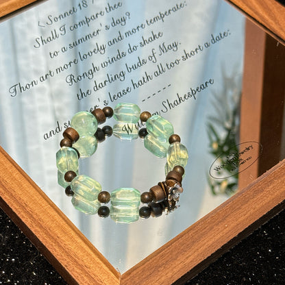 Dreamy Agarwood Fluorite Bracelet