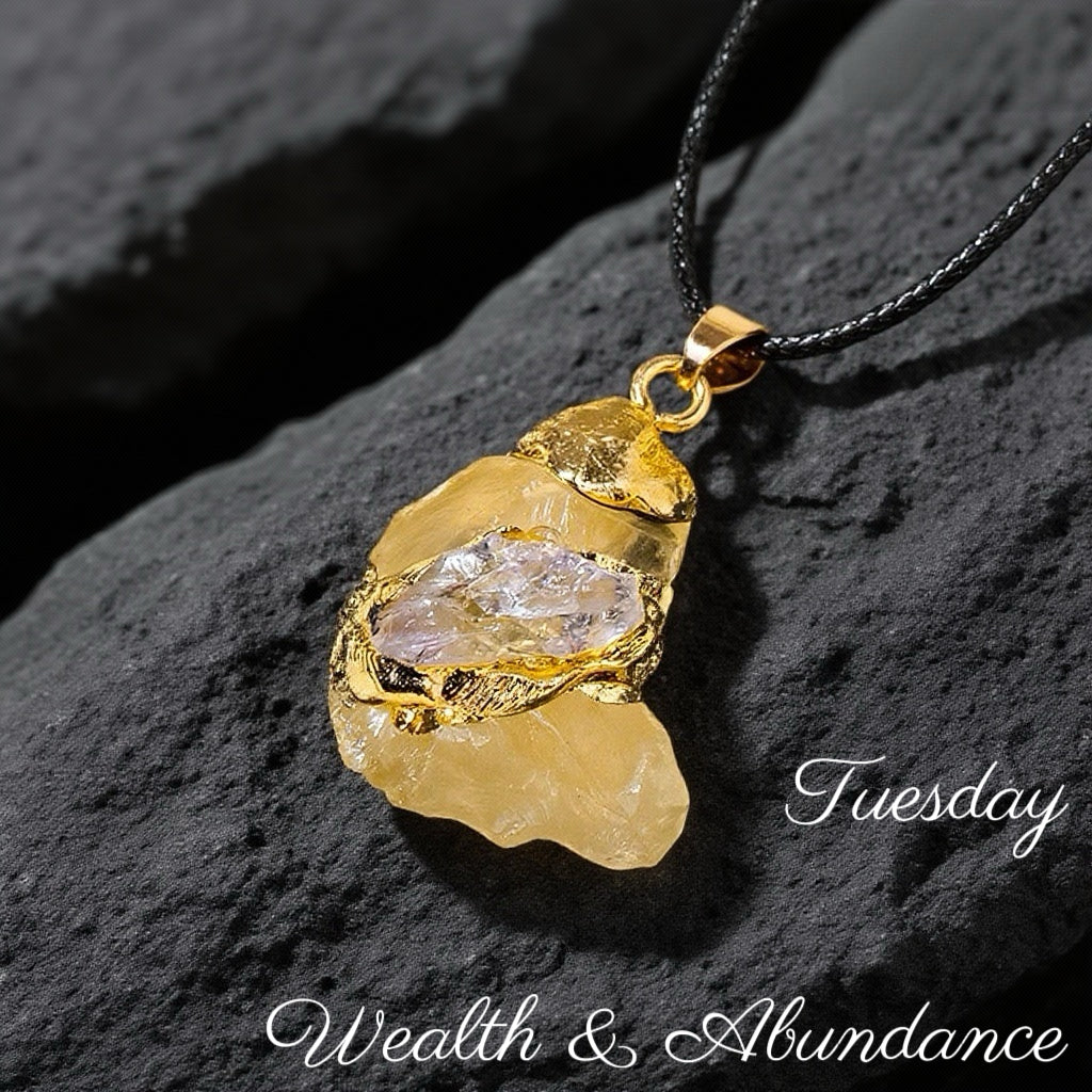 7-Day Crystal Necklace Curated Set – For Every Mood