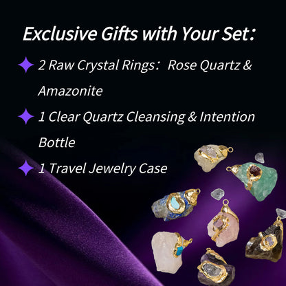 7-Day Crystal Necklace Curated Set – For Every Mood