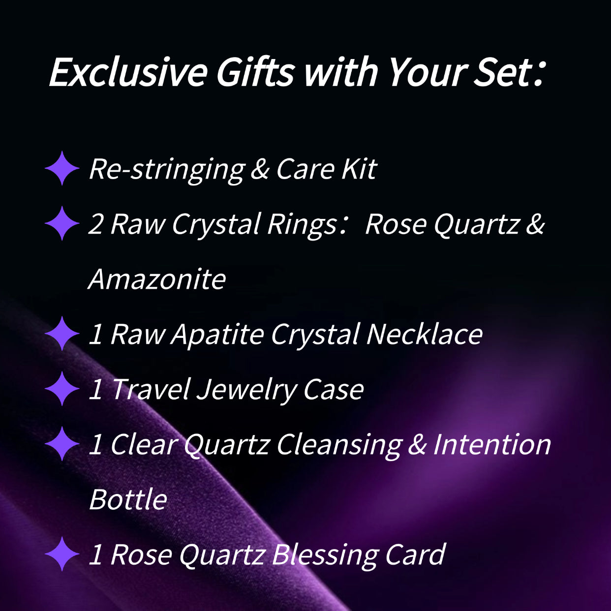 7-Day Crystal Bracelet Curated Set – For Every Mood