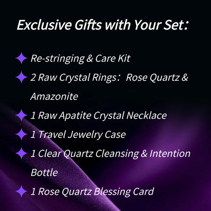 7-Day Crystal Bracelet Curated Set – For Every Mood