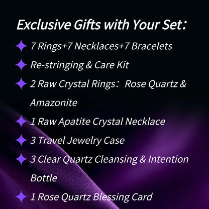 7-Day Crystal Full Set — Black Friday & Holiday Offer (Nov 20–Dec 15)