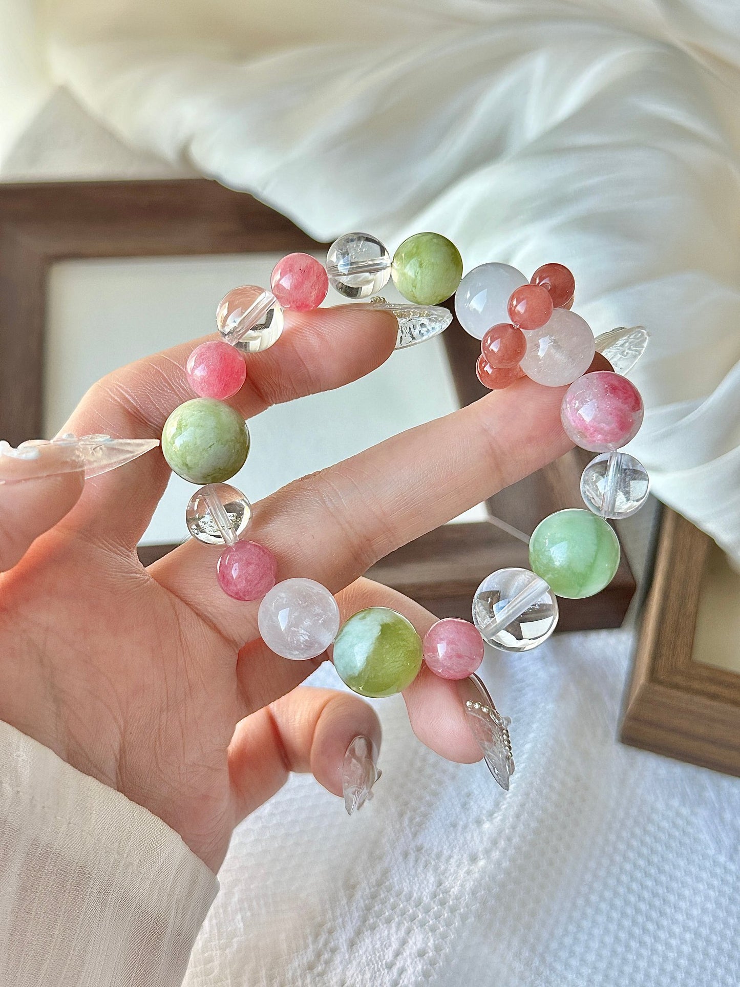 Berry - Grape Crystal Bracelet