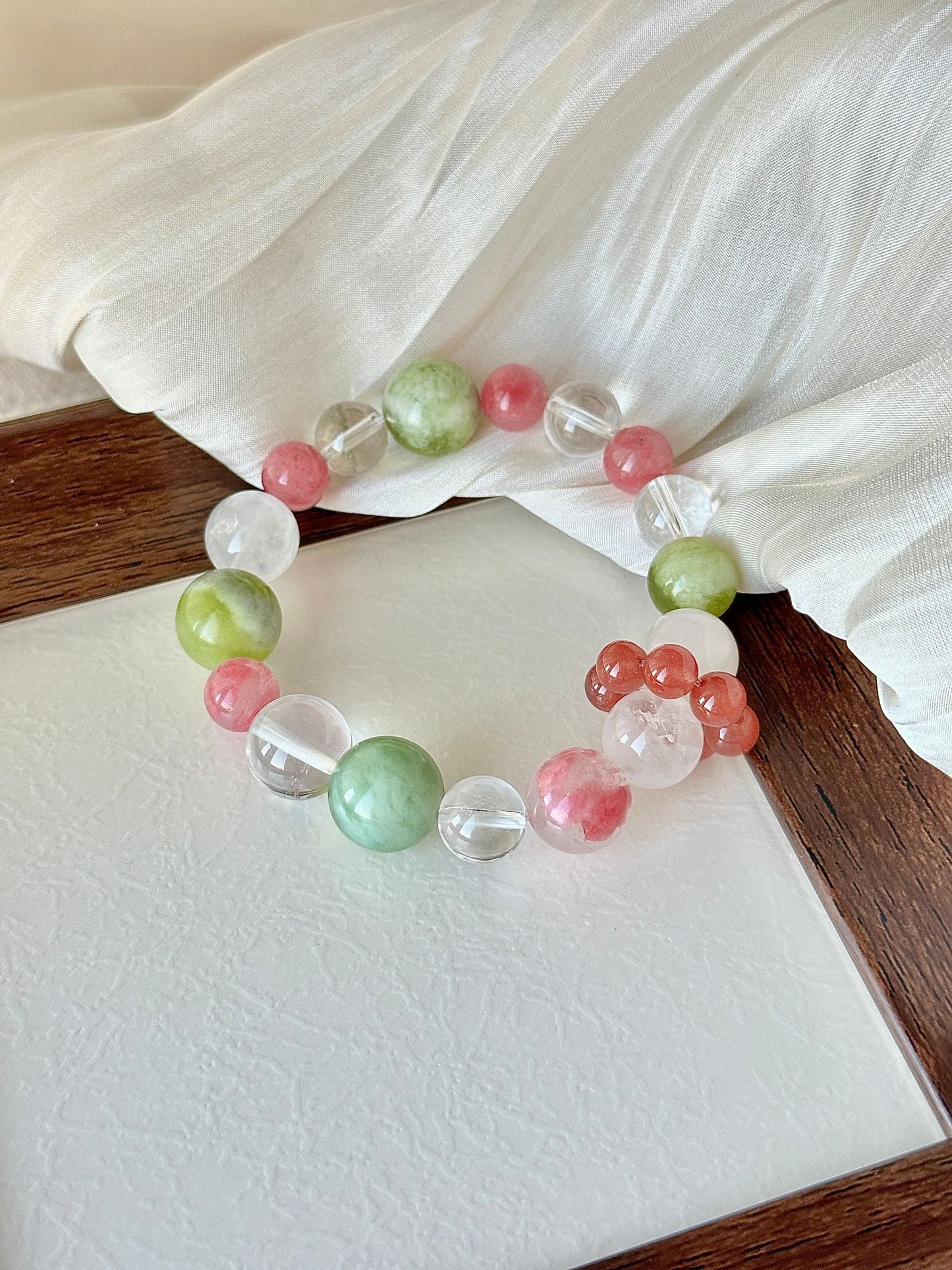 Berry - Grape Crystal Bracelet