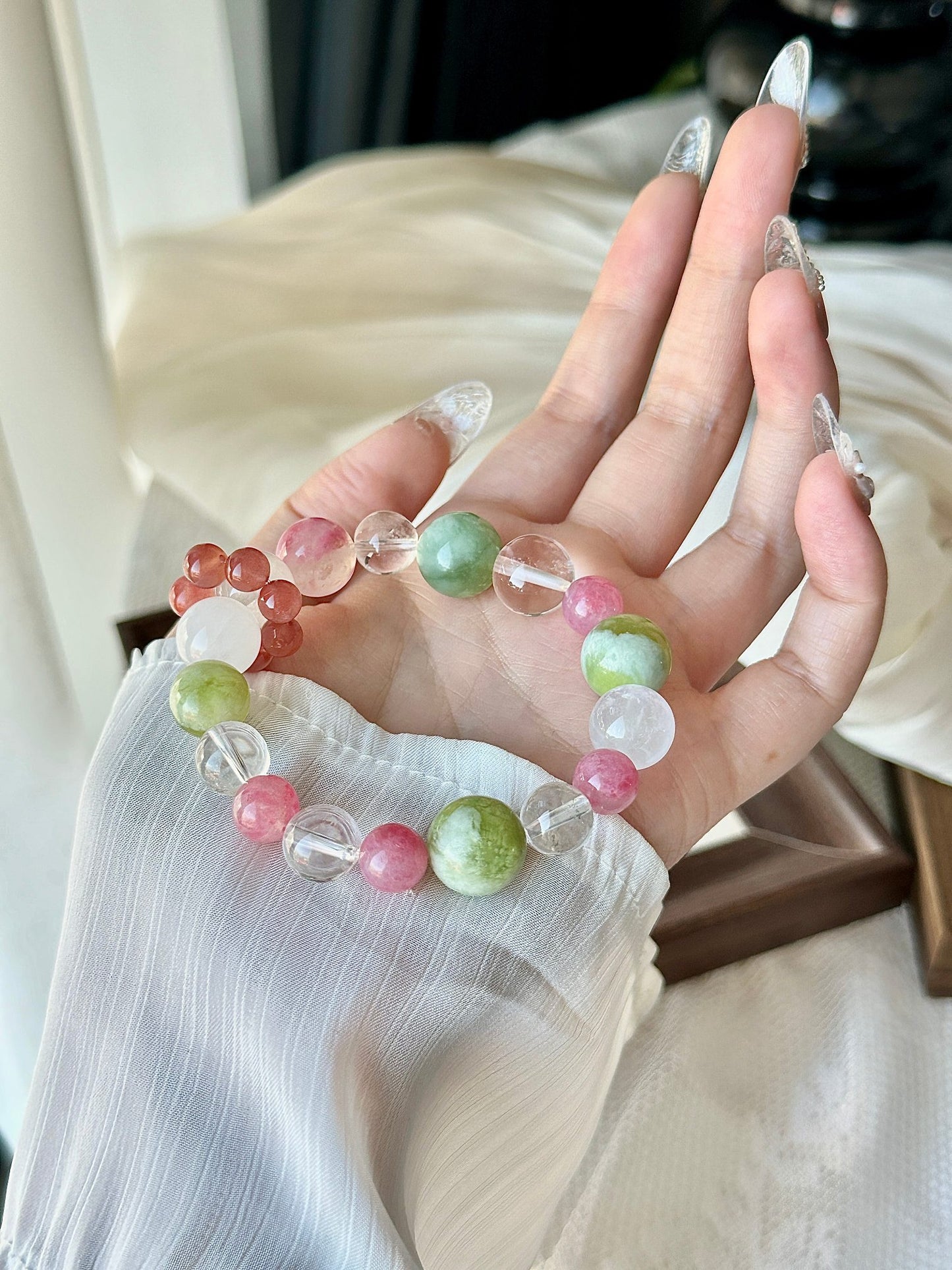 Berry - Grape Crystal Bracelet