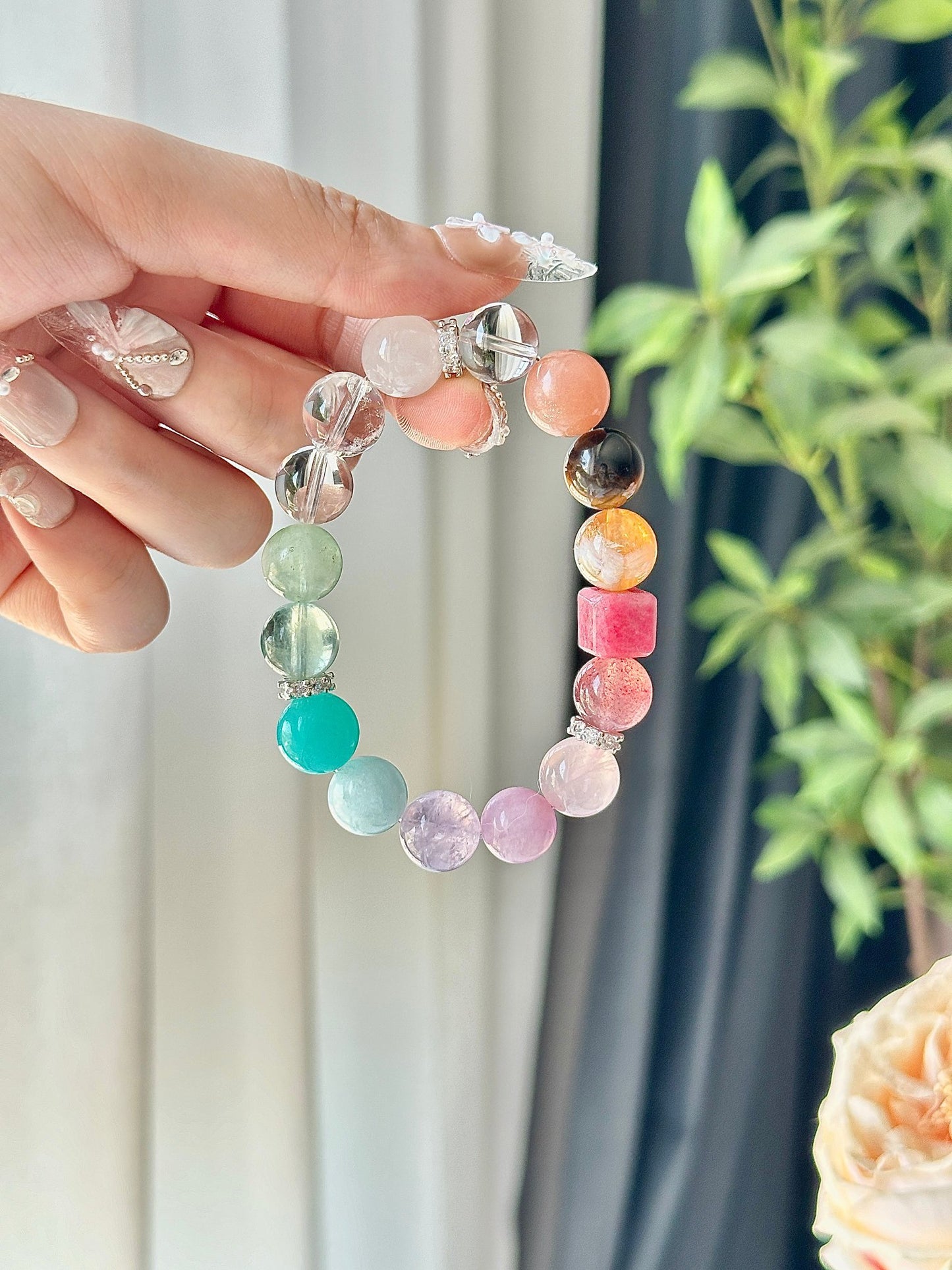 Elysian Glow Crystal Bracelet