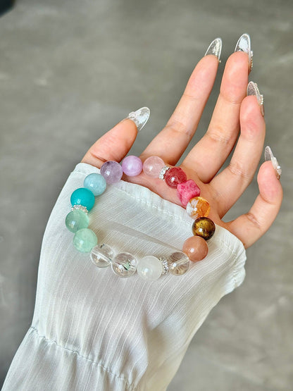 Elysian Glow Crystal Bracelet