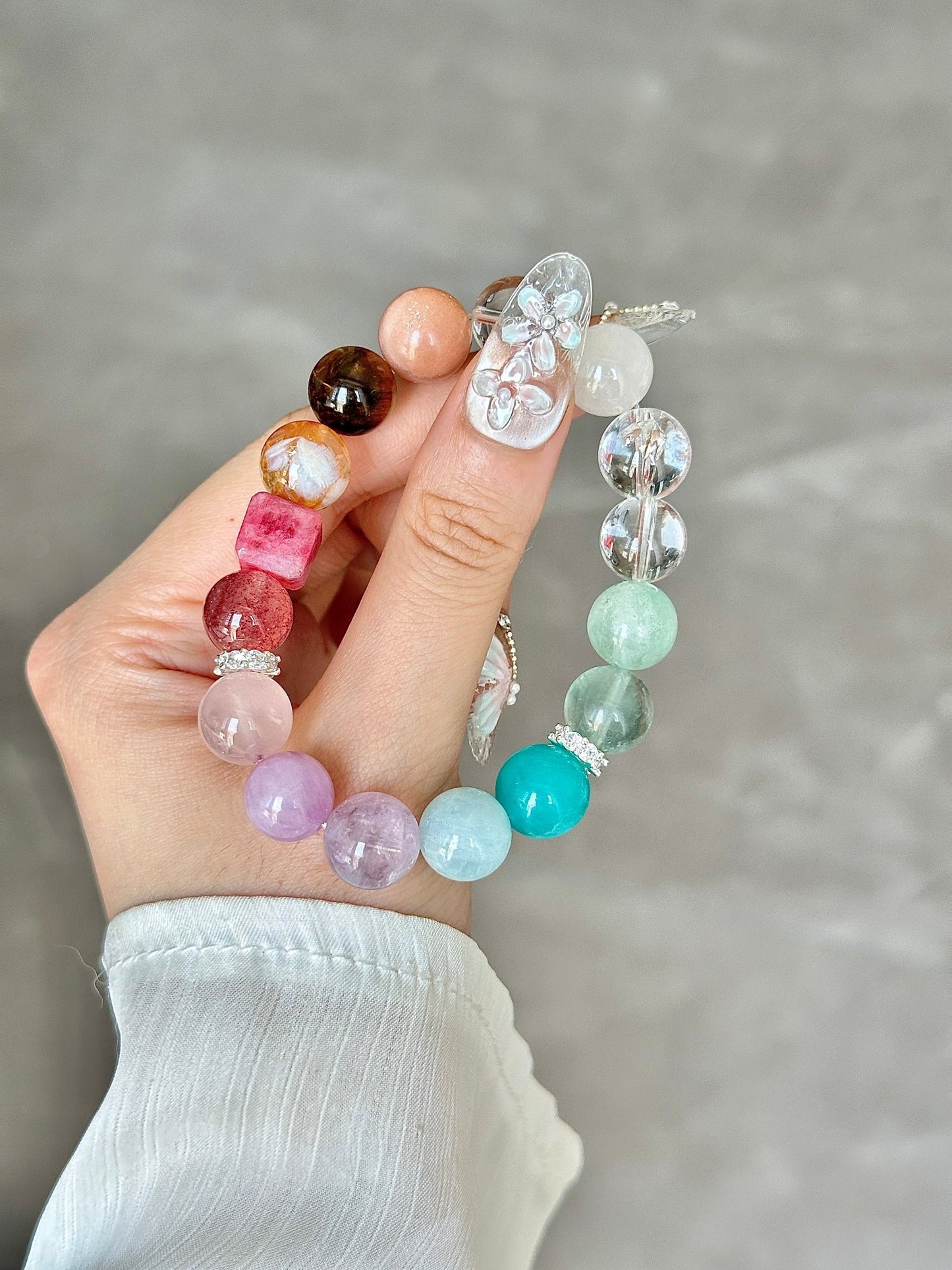 Elysian Glow Crystal Bracelet