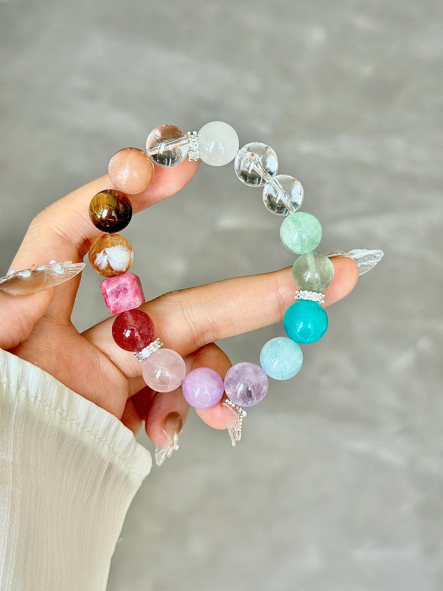 Elysian Glow Crystal Bracelet