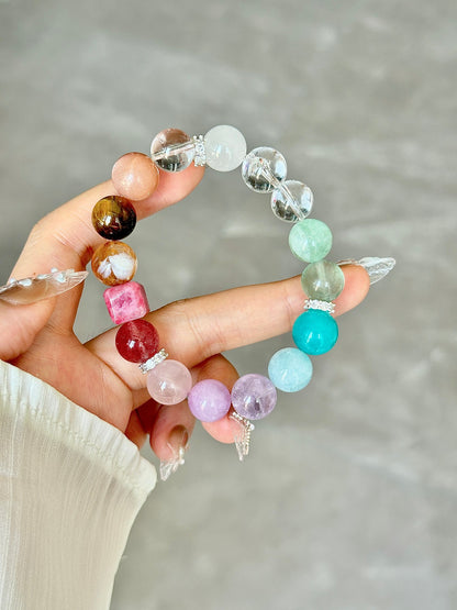 Elysian Glow Crystal Bracelet
