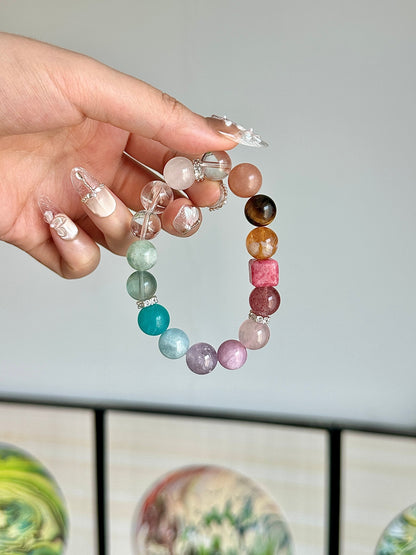 Elysian Glow Crystal Bracelet