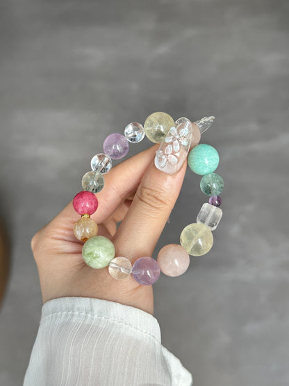 Cool Mint Crystal Bracelet