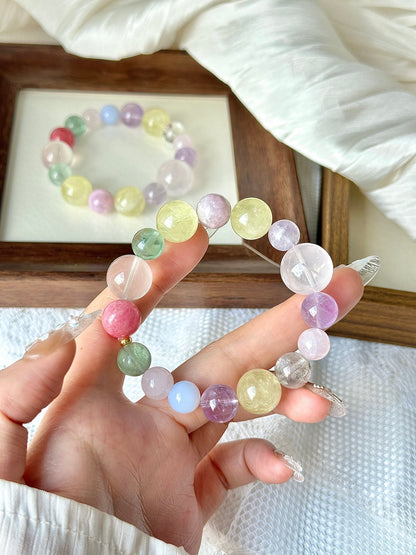 Rainbow Candy Crystal Bracelet