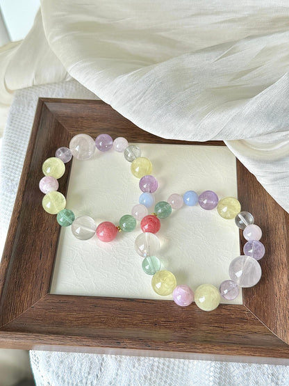 Rainbow Candy Crystal Bracelet