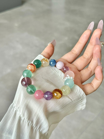 Vibrant Glow Crystal Bracelet