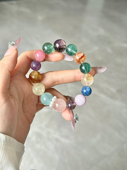 Vibrant Glow Crystal Bracelet
