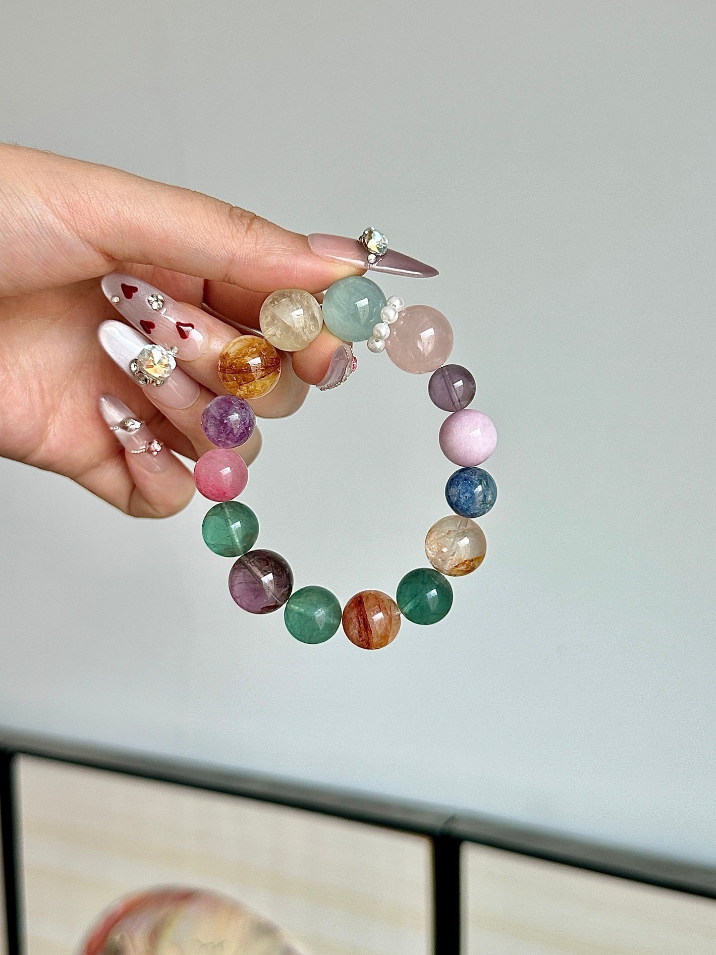 Vibrant Glow Crystal Bracelet