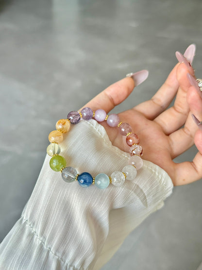 7 - Chakra Rainbow Crystal Bracelet