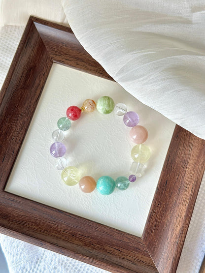 Cool Mint Crystal Bracelet