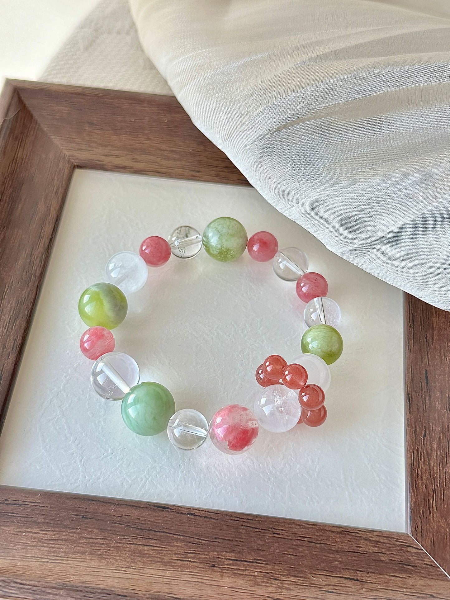 Berry - Grape Crystal Bracelet