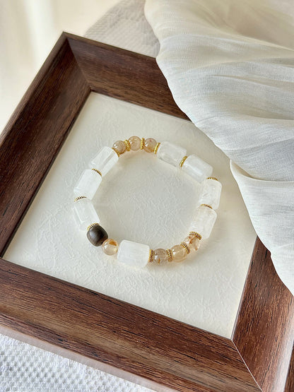 Phantom Barrel - Bead Crystal Bracelet