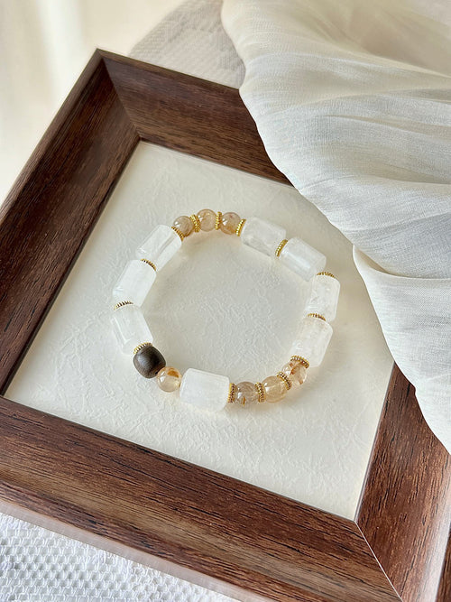 Phantom Barrel - Bead Crystal Bracelet