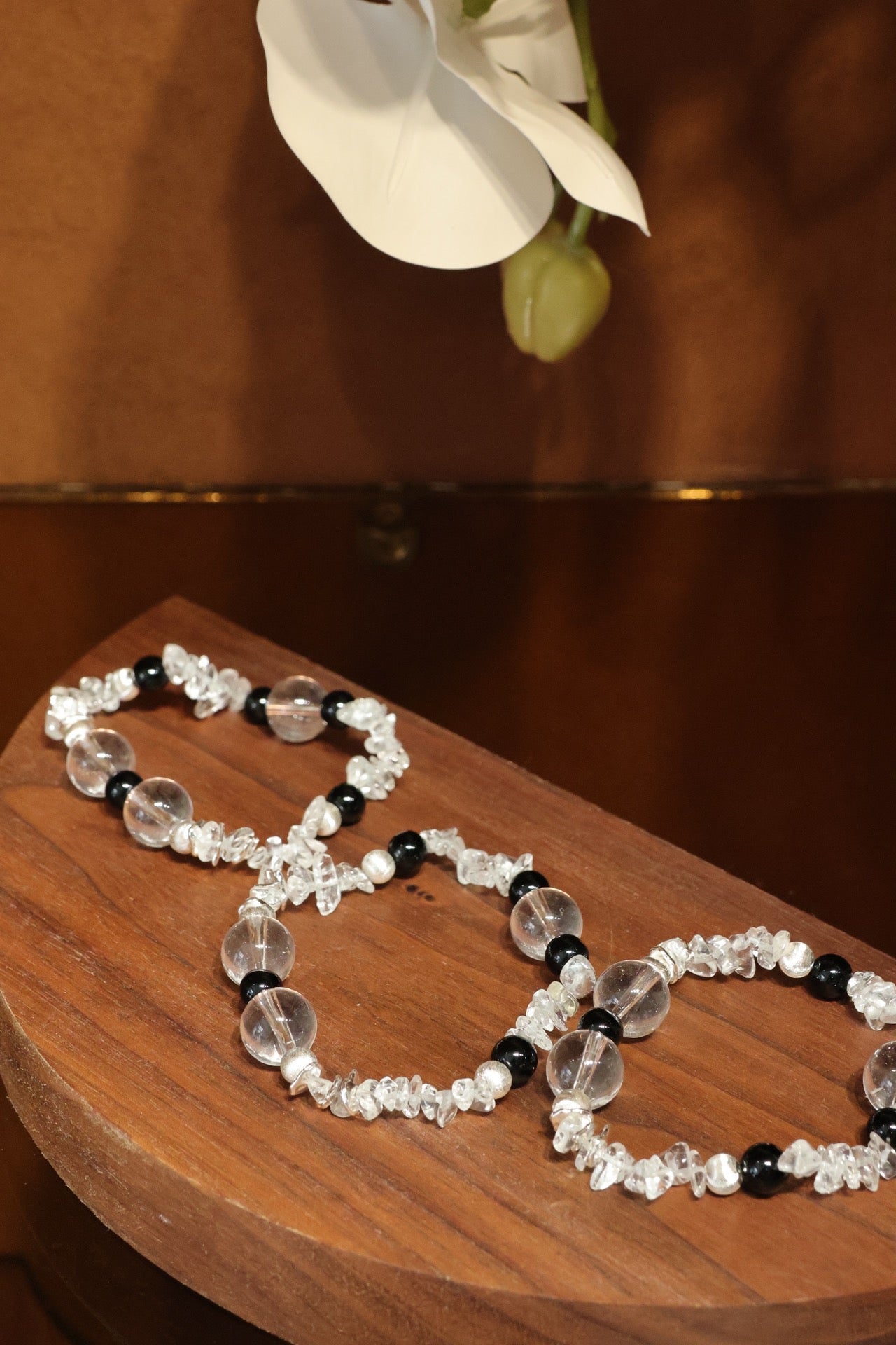 Lumina White Crystal Bracelet